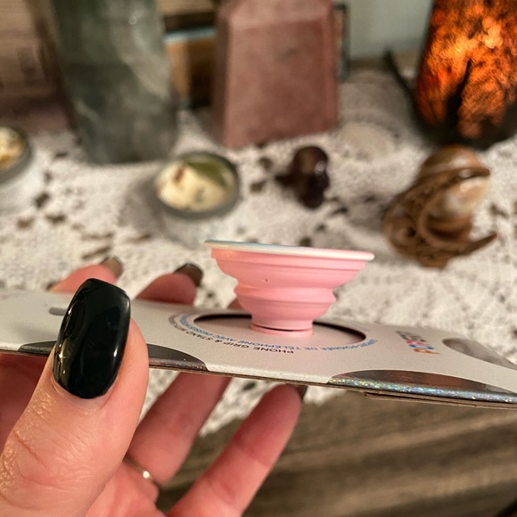 Sun & moon 🌞🌙 celestial crystal grid PopSocket - Picture 5 of 6